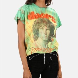 MadeWorn The Doors Morrison Tee in Spring Tie Dye size small